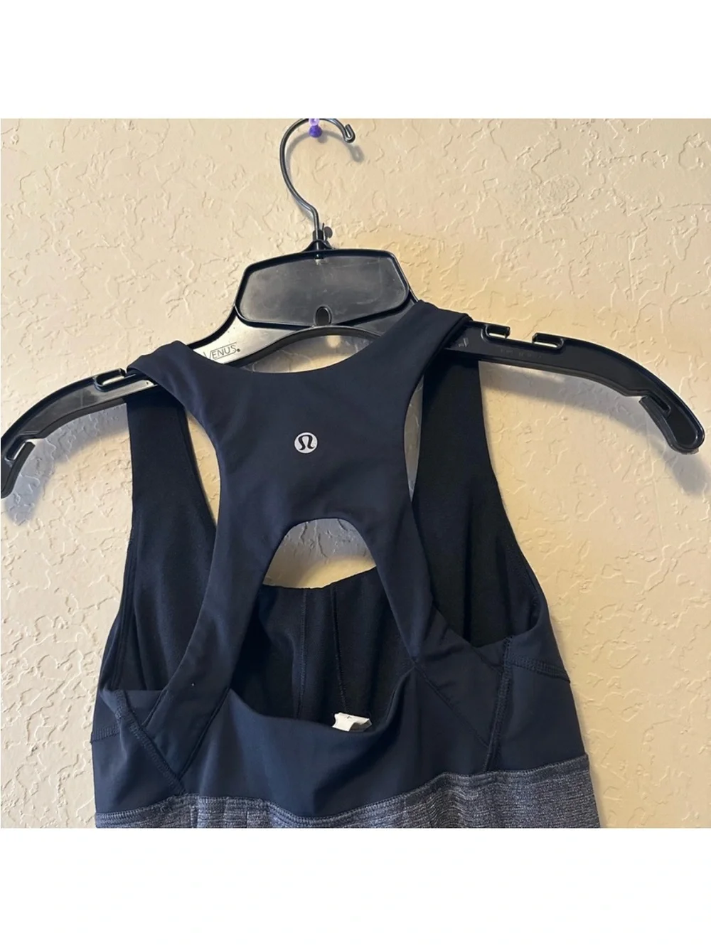 Lululemon Power Technique Tank Top Size 4 Racerback Built In Shelf Bra Yoga Tag